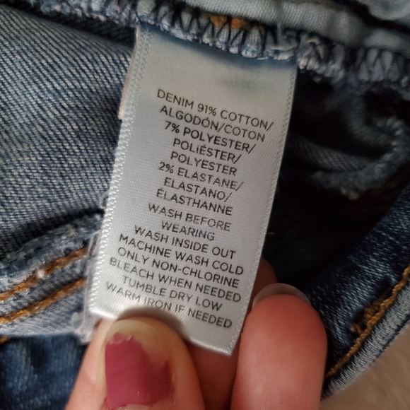 Ann Taylor Loft Medium Wash Straight Leg Slight Bootcut Blue Jeans Women's 6 28 - Picture 5 of 6